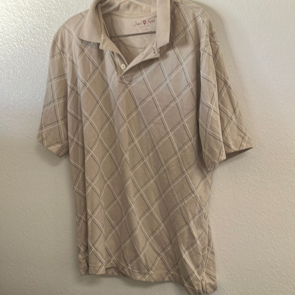 FINAL MARKDOWN David Taylor polo shirt large
